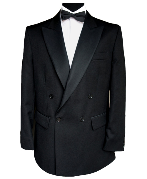 Finest Barathea Wool Double Breasted Dinner Jacket